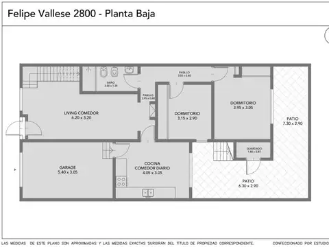 Felipe Vallese 2800 , Piso 0