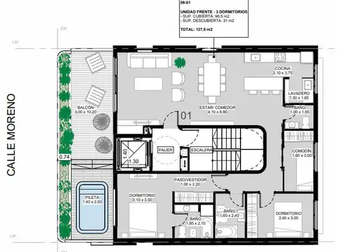 Casa en Venta en Centro, USD 280.500