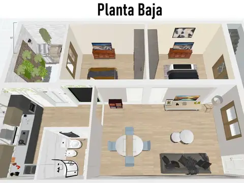 Depto Tipo Casa en Venta con 1 cocheras