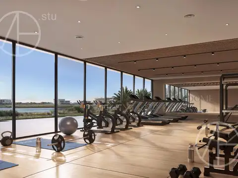 Departamento en venta 2 ambientes  Dome Puertos Escobar