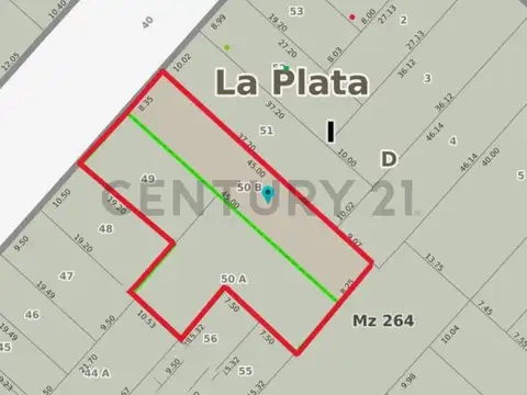 Lote en venta con construcción a reciclar en La Plata