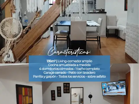 Casa en Venta de 4 dormitorios
