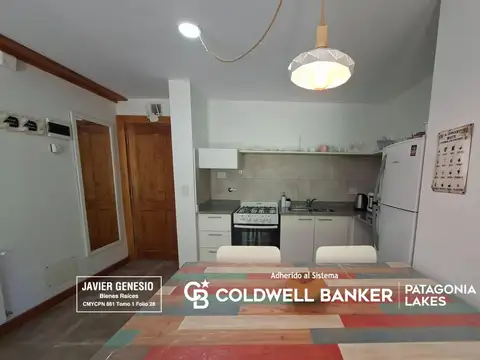 Departamento 2 ambientes con 1 baño