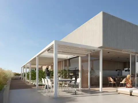 Departamento 2 ambientes con 2 baños