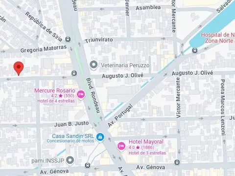 Terreno en Venta 10  mts Frente