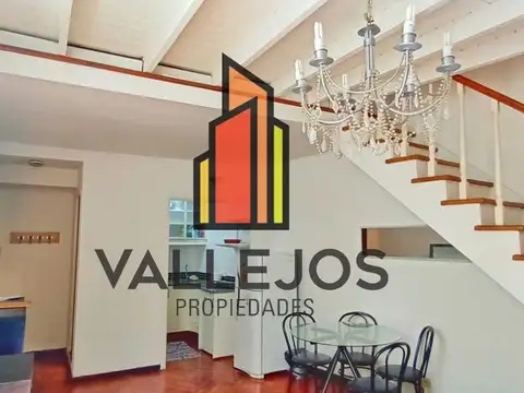Departamento 2 ambientes con 2 baños