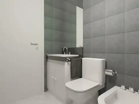 Departamento 2 ambientes con 1 baño