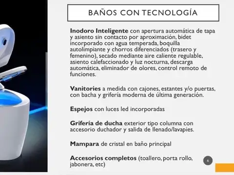 Casa 4 ambientes con 2 baños