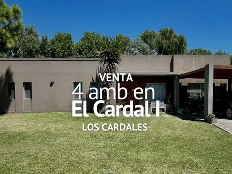CASA 4 AMBIENTES EN VENTA, BARRIO EL CARDAL I, LOS CARDALES