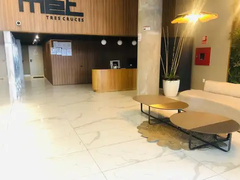 Alquiler apto un dormitorio balcón Tres Cruces