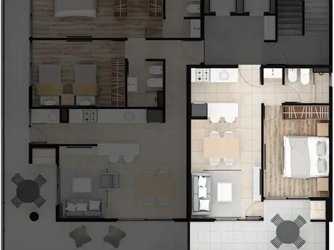 Departamento en venta 1 dormitorio - Lourdes