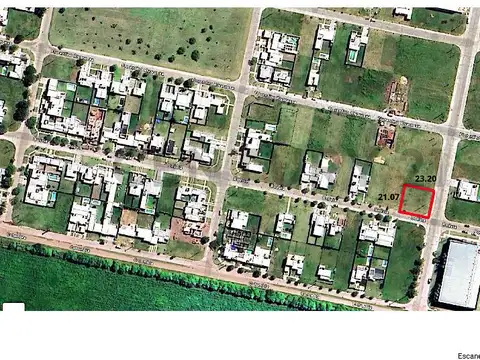 Terreno en Venta 21,07  mts Frente