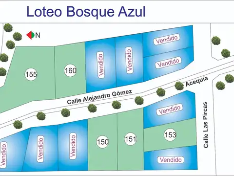 Loteo Bosque Azul