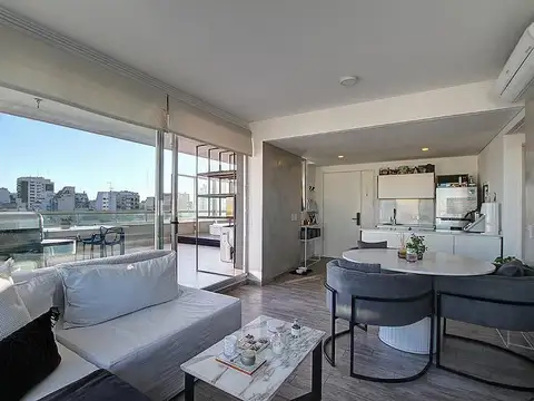 Departamento 2 ambientes Luminoso Impecable baulera cochera amenities en Torre en Barrio Norte