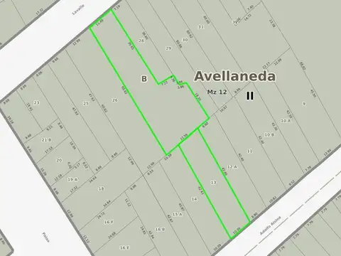 Terreno en Venta de 1376,0 m2