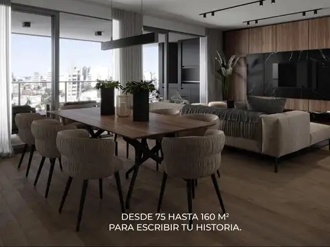 Departamento 3 ambientes con 2 baños