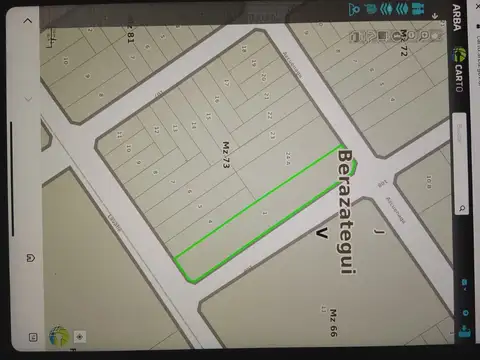 Terreno en Venta de 2074,0 m2