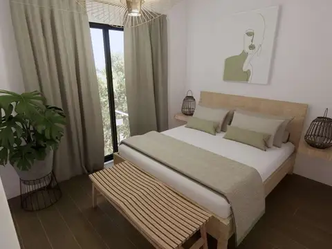 Departamento Monoambiente con 1 baño