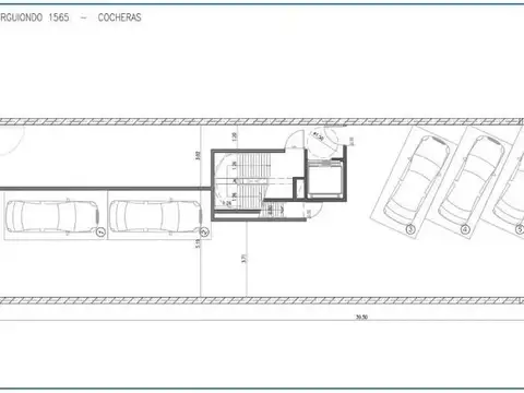 Cocheras descubiertas en Mataderos