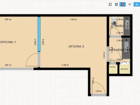 Oficina en Venta 46 años