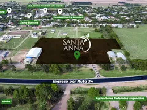 Terrenos en Loteo Santa Anna de Salto Grande