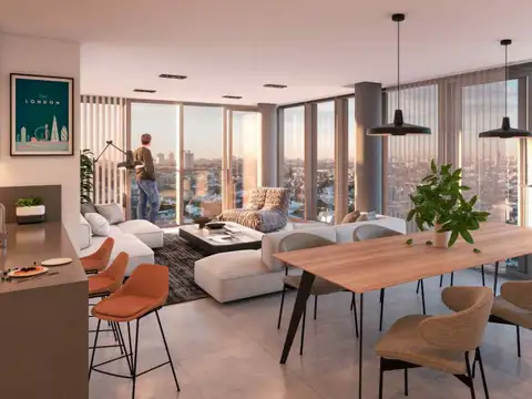 Departamento en Venta de 1 dormitorio