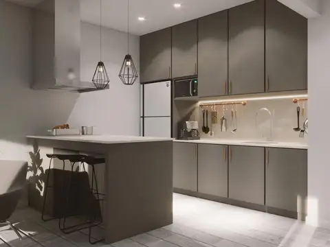 Departamento 3 ambientes con 2 baños