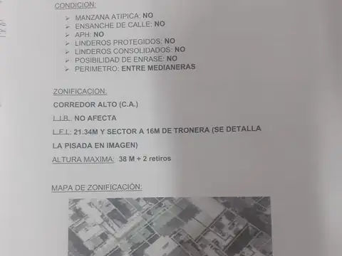 TERRENO -CASA A DEMOLER- EXCELENTE UBICACION
