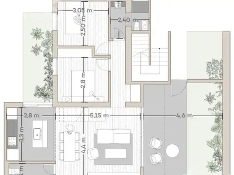 CASA INTERNA EN CONSTRUCCION  DE TRES DORMITORIOS  CON PATIO Y AMENITIES EN PICHINCHA