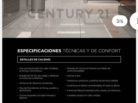 2 AMBIENTES DE CATEGORIA LIVING COMEDOR CON SALIDA A BALCON, CON VISTA ABIERTA. 1 DORMITORIOS CON...