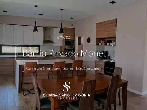 CASA 5 AMBIENTES, BARRIO PRIVADO MONET LOS CARDALES
