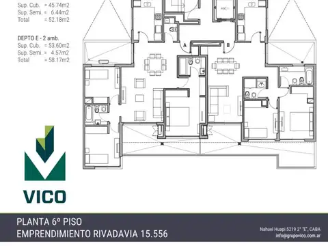 RIVADAVIA, AV. 15500, Piso 6