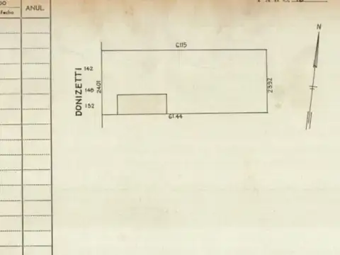 Terreno en Venta de 1500,0 m2