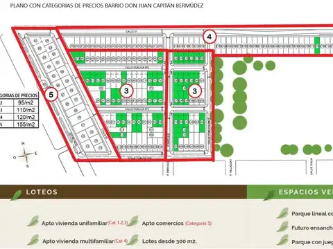 LOTE EN VENTA BARRIO DON JUAN BERMUDEZ