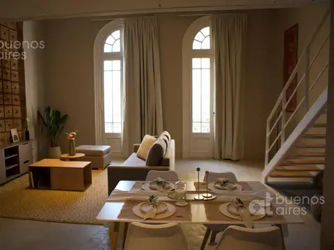 Departamento 2 ambientes con 1 baño