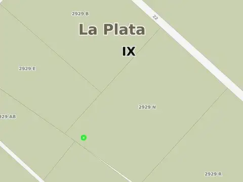 Terreno en Venta de 1250,0 m2