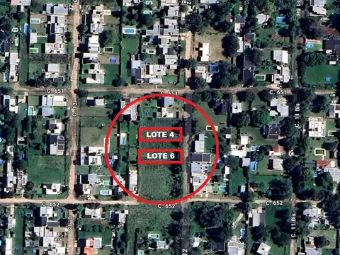 Terreno en Venta 34  mts Fondo