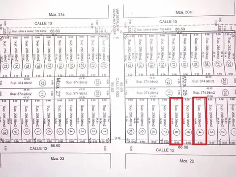 LOTE EN VENTA EN VILLA PARQUE SICARDI