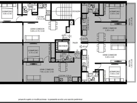 Departamento en Venta de 2 ambientes
