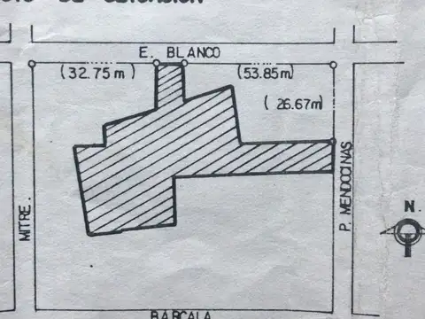 VENTA TERRENO  APTO DESARROLLO 4TA OESTE CIUDAD