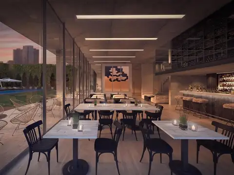 Departamento Monoambiente con 1 baño