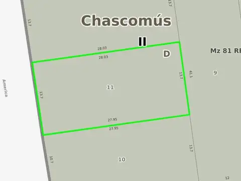 América e/ Belbeze y Cerrito