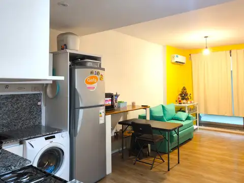 Departamento 2 ambientes con 1 baño