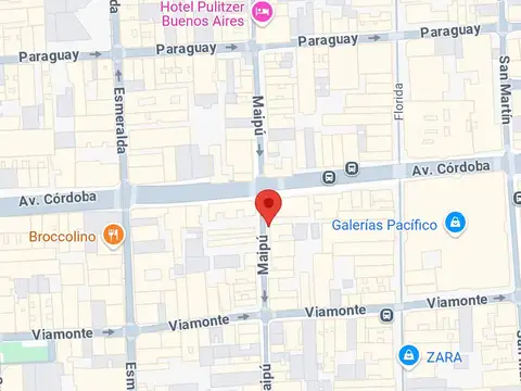 Viamonte e/ Florida y Maipú