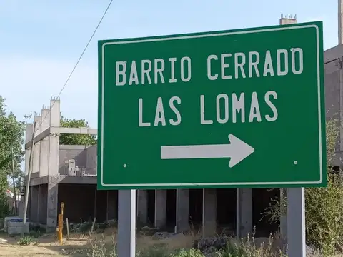 LOTE EN BARRIO CERRADO LAS LOMAS