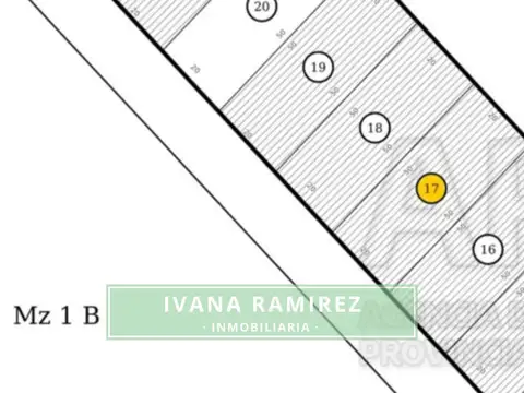 Terreno en Venta de 1000,0 m2