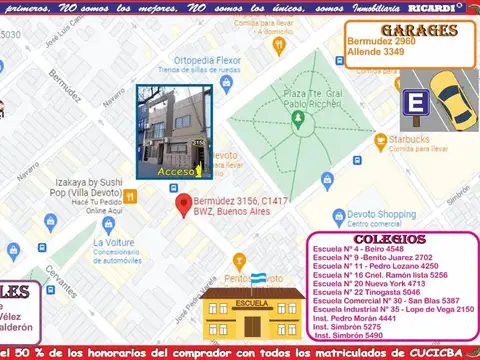 Bermudez 3156 , Piso 1