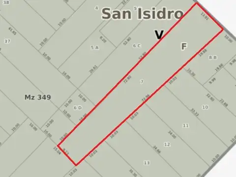 Terreno en Venta, FOT 1,2