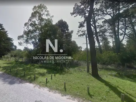 Terreno de gran superficie sobre la cancha de Golf