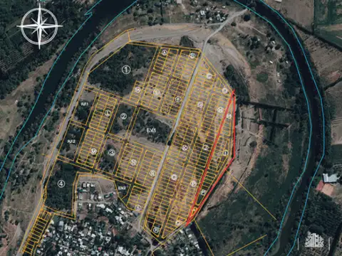 Terreno en Venta 30  mts Frente